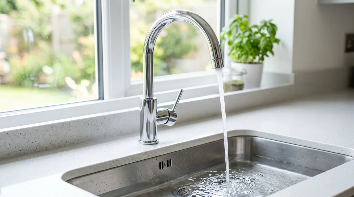 Local Plumbing Master Pros same day plumber fixing a faucet in Ocala, FL